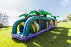 38ft Tropical Obstacle Course Dry