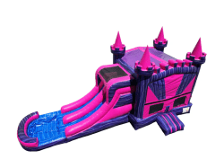 pink20combo1 1783356673 Razzle Dazzle Dry Bounce House with double lane slide