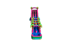 w waPaw 1790183980 27ft Double Lane Waterslide w/ Slip N Slide